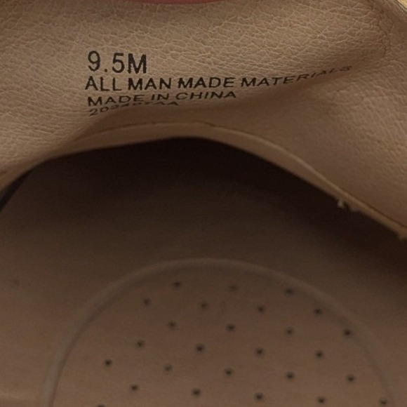 Alex Marie Platform Loafer Heels Women's 9.5 Gold Buckle Black Patent Leather - Picture 7 of 8